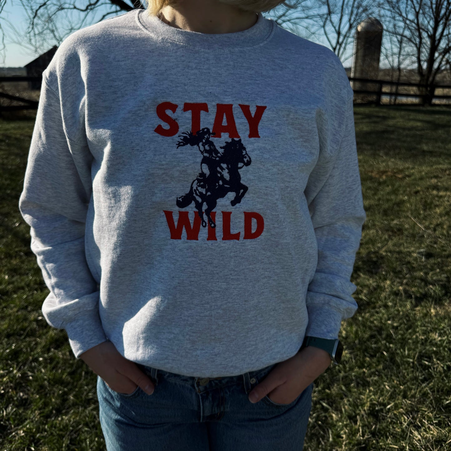 Stay Wild Crewneck Sweatshirt