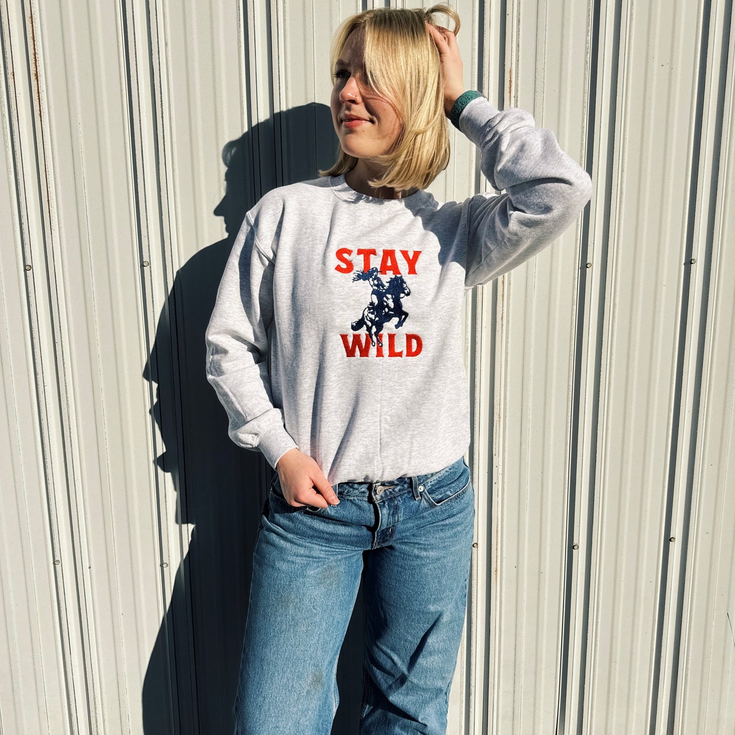 Stay Wild Crewneck Sweatshirt